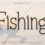 Fishing Font - Featured Image
