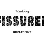 Fissured Font - Featured Image