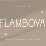 Flamboyan Font - Featured Image