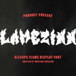 Flamezinna Font - Featured Image