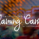 Flaming Carrot Font - Featured Image