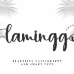 Flaminggo Font - Featured Image