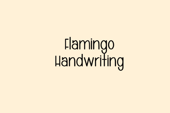 Flamingo Font - Featured Image