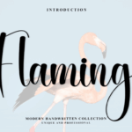Flamingo Font - Featured Image