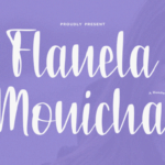 Flanela Monicha Font - Featured Image