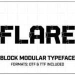 Flare Font - Featured Image