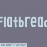 Flatbread Font - Featured Image