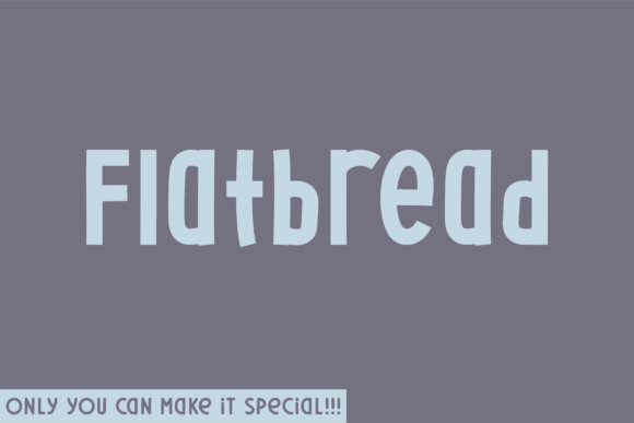 Flatbread Font - Featured Image