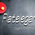 Flatelegant Font - Featured Image