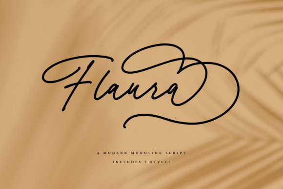 Flaura Font - Featured Image