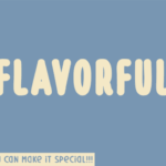 Flavorful Font - Featured Image