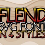 Flend Font - Featured Image