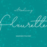 Fleurette Font - Featured Image