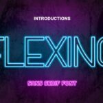 Flexing Font - Featured Image