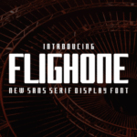 Flighone Font - Featured Image