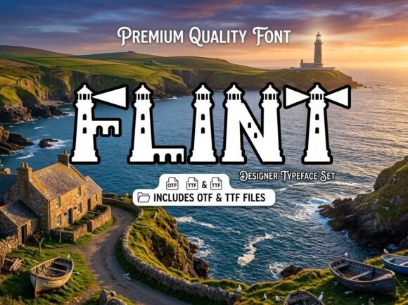 Flint Font - Featured Image