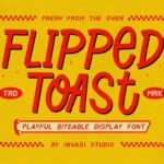 Flipped Toast Font - Featured Image