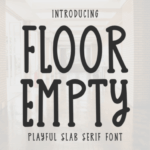 Floor Empty Font - Featured Image