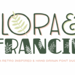 Flora & Francie Font - Featured Image