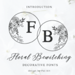 Floral Bewitching Font - Featured Image