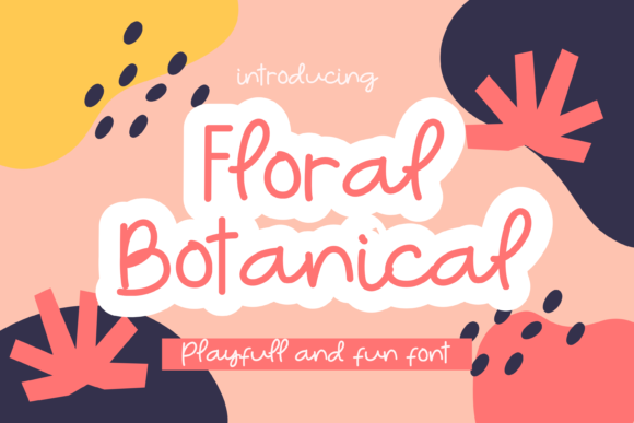 Floral Botanical Font - Featured Image