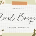 Floral Bouquet Font - Featured Image