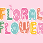 Floral Flower Font - Featured Image