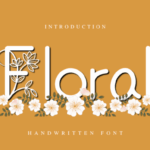 Floral Font - Featured Image
