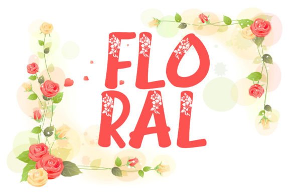 Floral Font - Featured Image