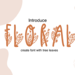 Floral Font - Featured Image