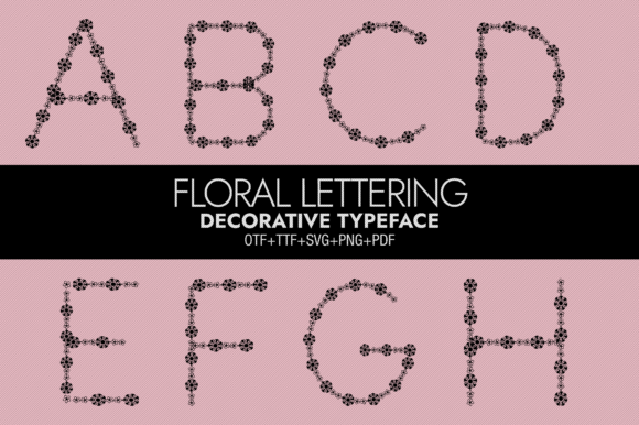 Floral Lettering Font - Featured Image