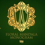 Floral Mandala Monogram Font - Featured Image