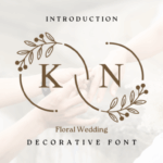 Floral Wedding Font - Featured Image