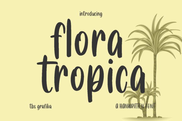 Floratropica Font - Featured Image