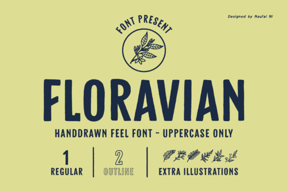 Floravian Font - Featured Image