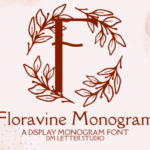 Floravine Monogram Font - Featured Image