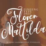Floren Mattilda Font - Featured Image