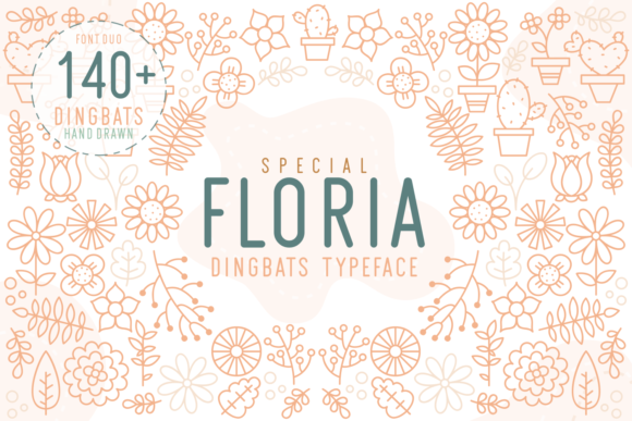 Floria Font - Featured Image