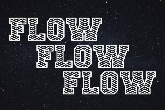 Flow Font - Featured Image
