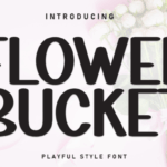 Flower Bucked Font - Featured Image
