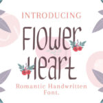 Flower Heart Font - Featured Image