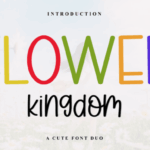 Flower Kingdom Font - Featured Image