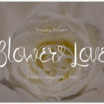 Flower Love Font - Featured Image
