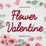Flower Valentine Font - Featured Image
