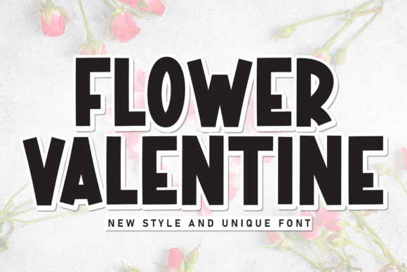 Flower Valentine Font - Featured Image