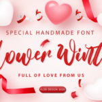 Flower Winter Font - Featured Image