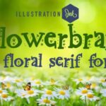 Flowerbrain Font - Featured Image