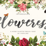 Floweress Font - Featured Image