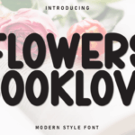 Flowers Booklove Font - Featured Image