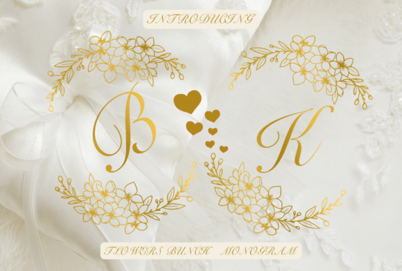 Flowers Bunch Font - Featured Image